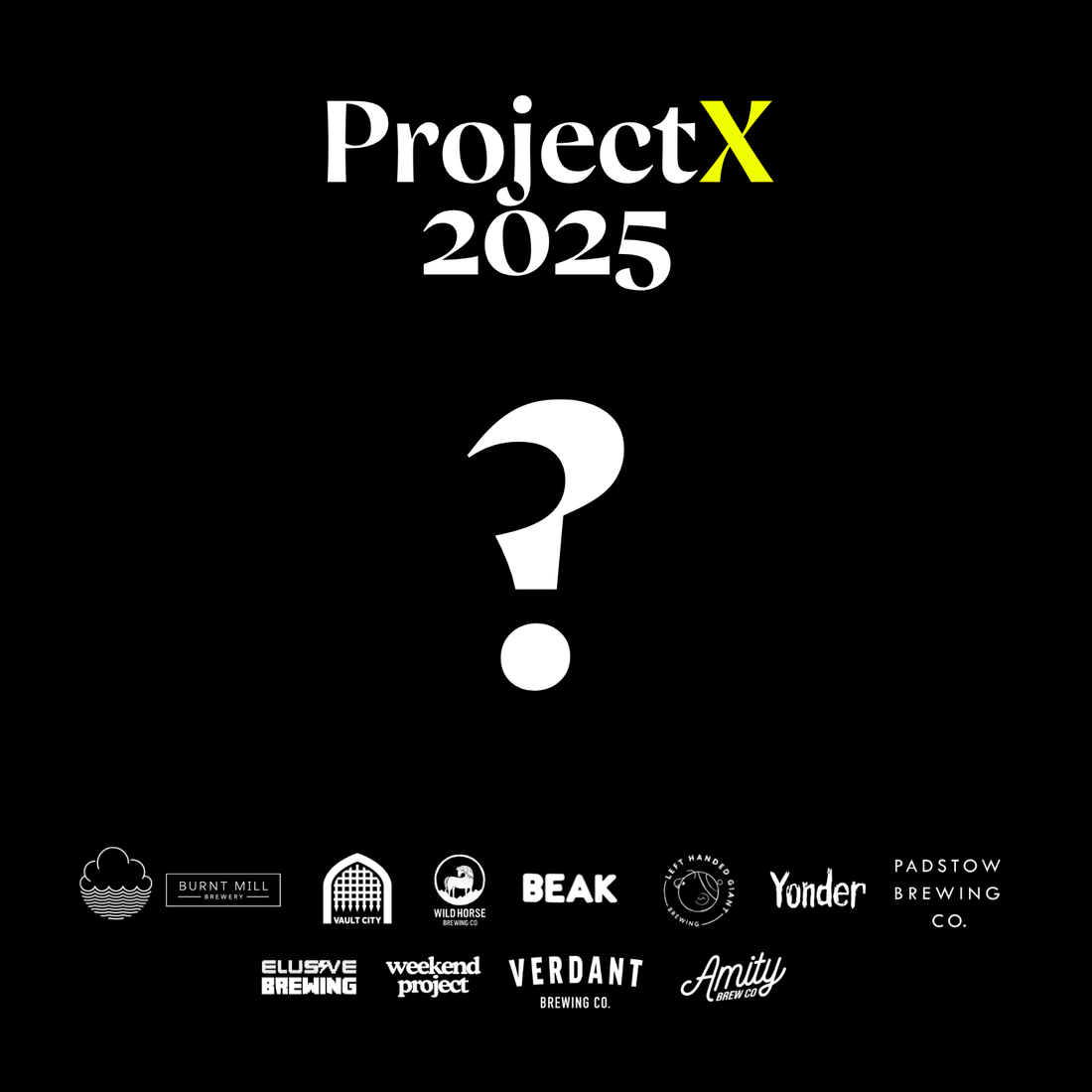 ProjectX 2025 - The Uk's Biggest Blind Beer Tasting Event