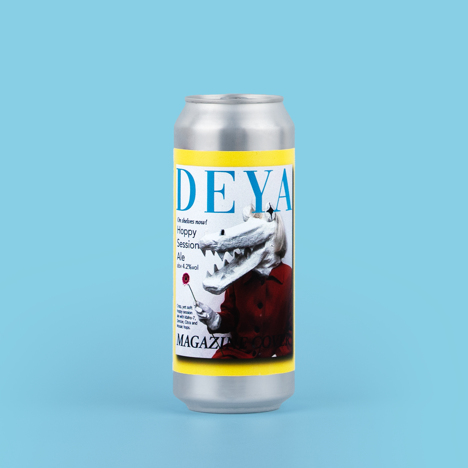 DEYA Brewing Company Magazine Hoppy Session Ale can, craft beer in a Brewser subscription box