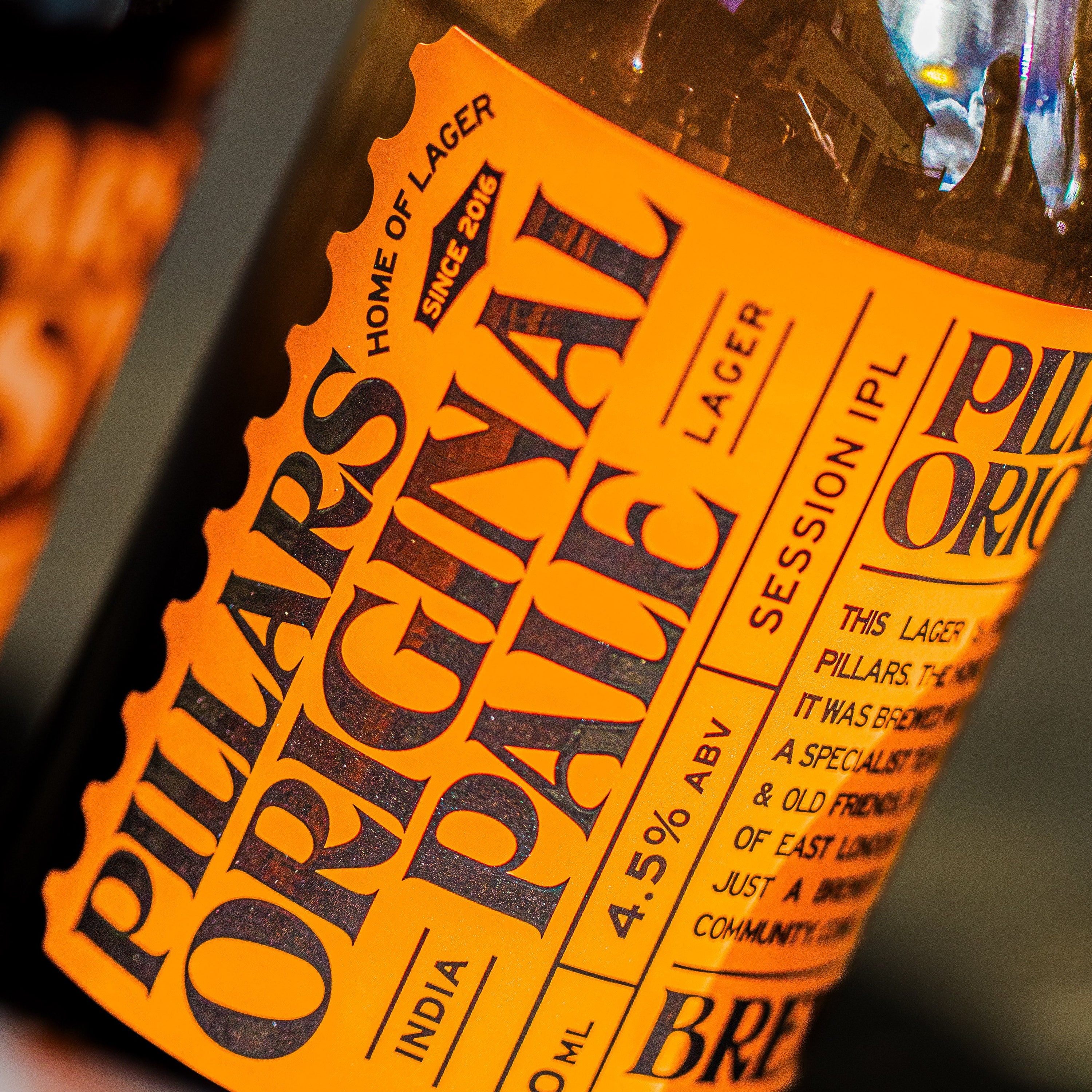 Pillar's Brewery - Lager box