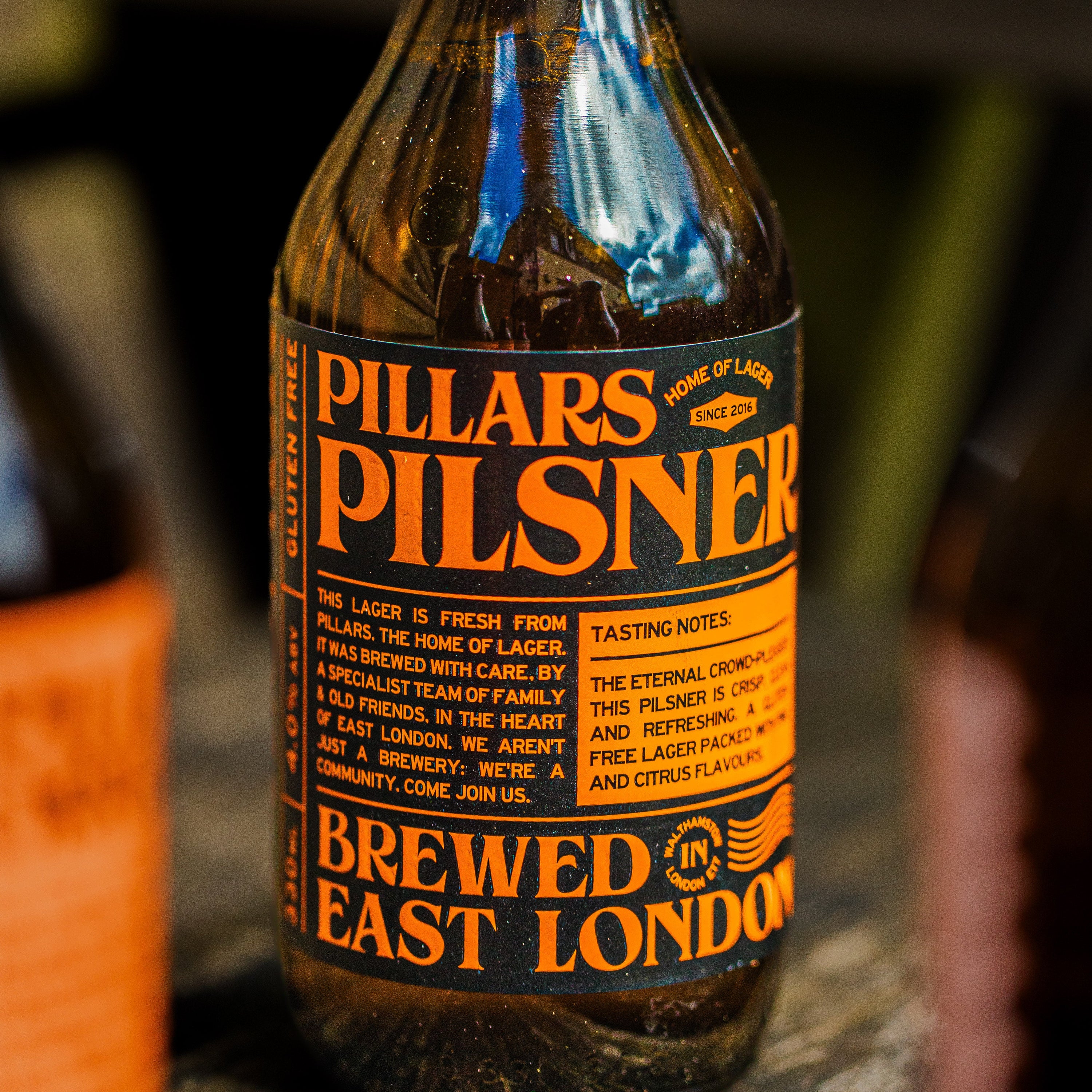 Pillar's Brewery - Lager box