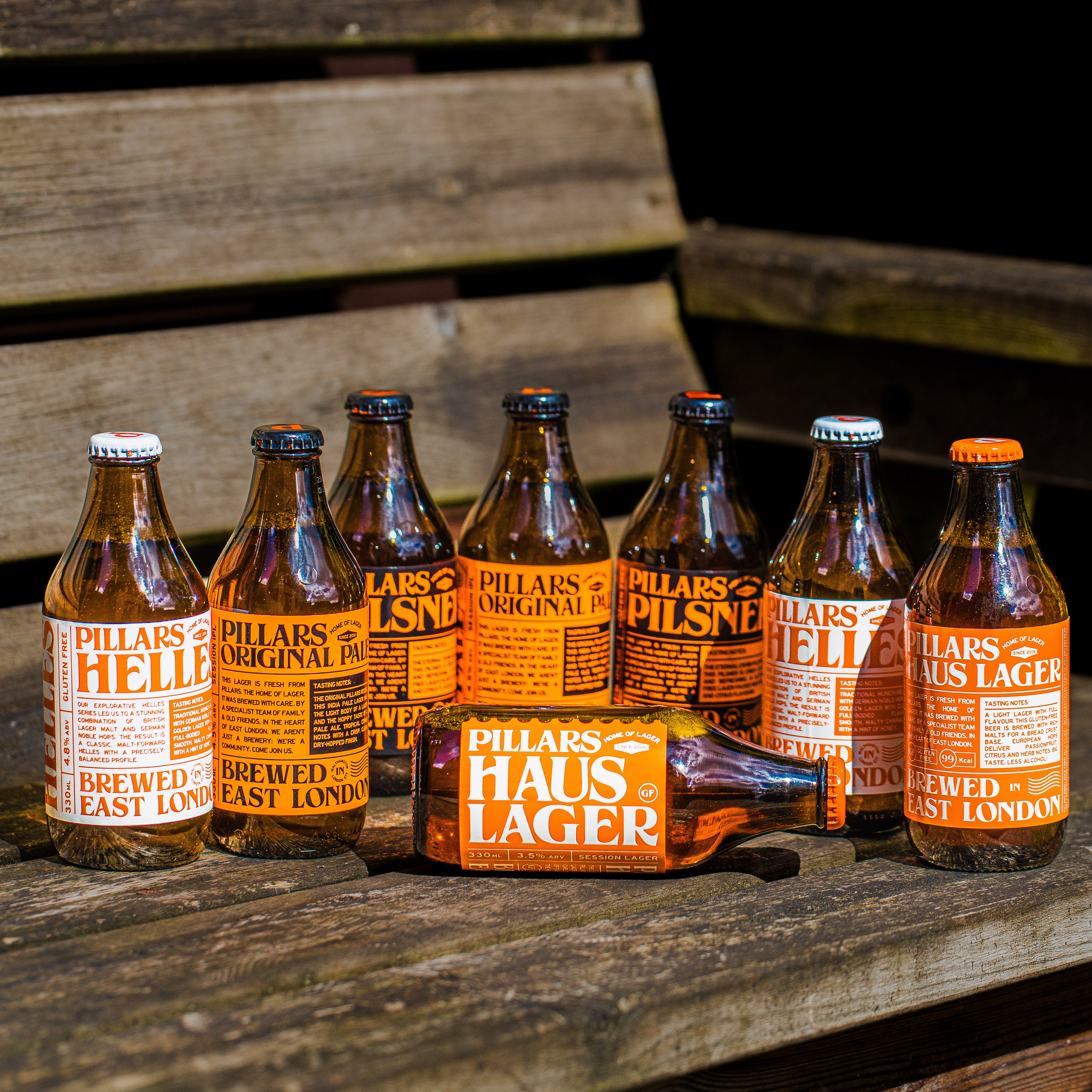 Pillar's Brewery - Lager box