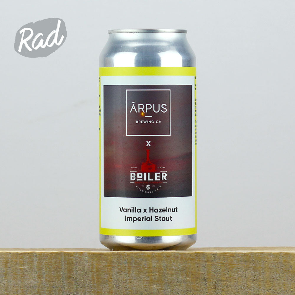 Arpus x Boiler Vanilla x Hazelnut Imperial Stout