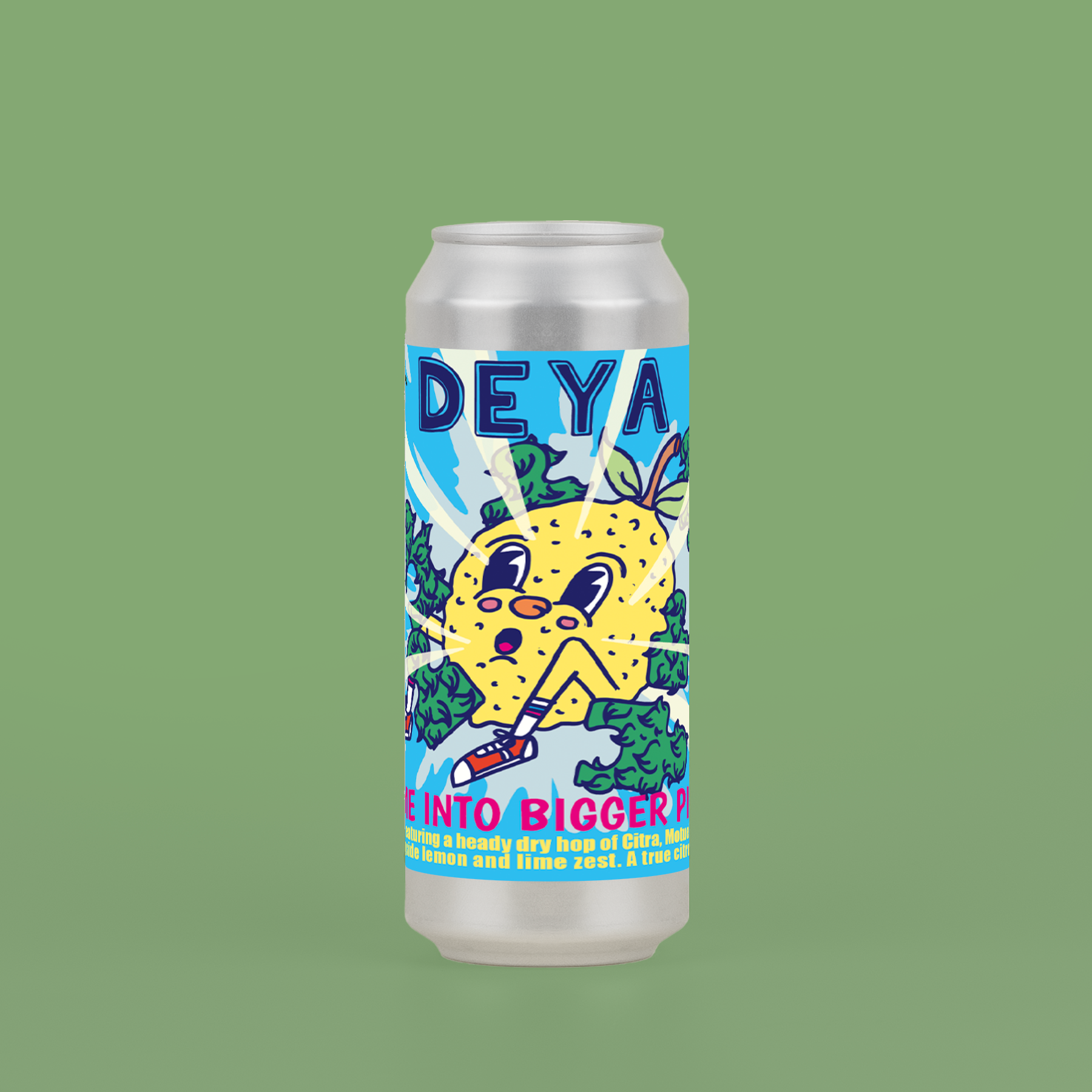 DEYA Brewing Company Break Me Into Bigger Pieces IPA can, craft beer in a Brewser subscription