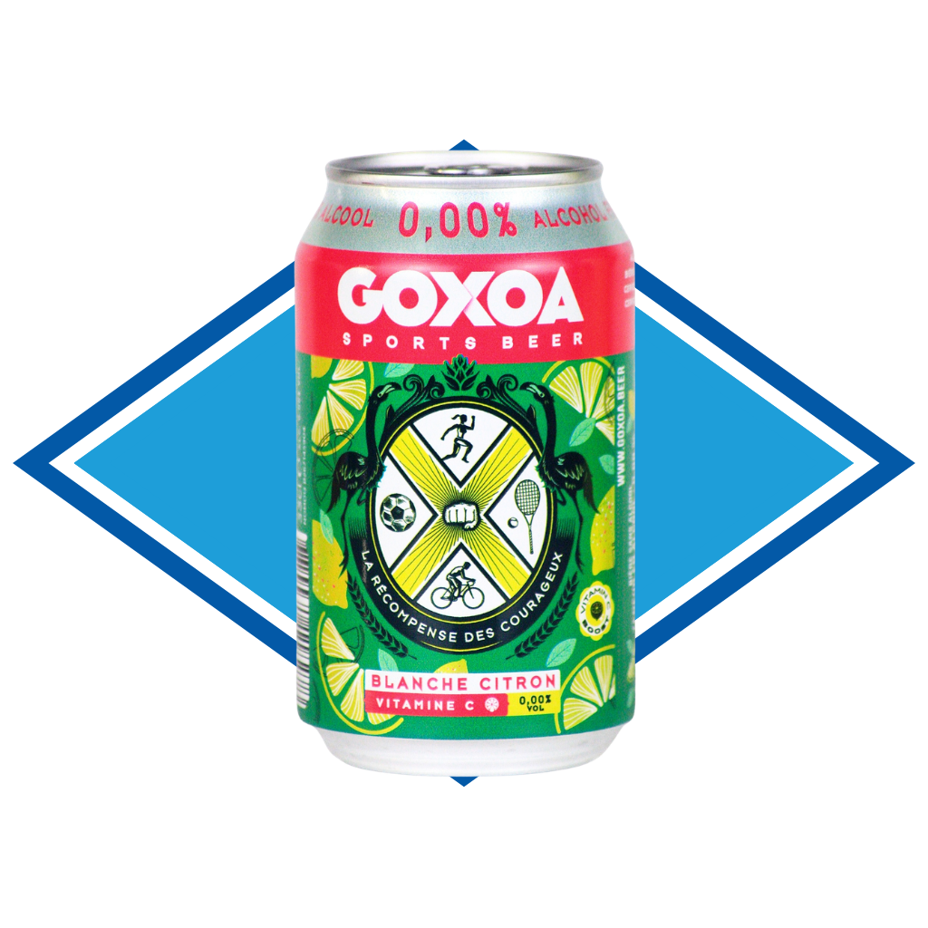 Goxoa Lemon Alcohol Free Sports Wheat Beer