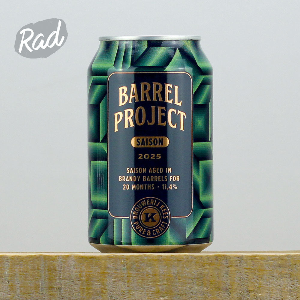 Kees Barrel Project 2025 Dark Saison Aged In Brandy Barrels