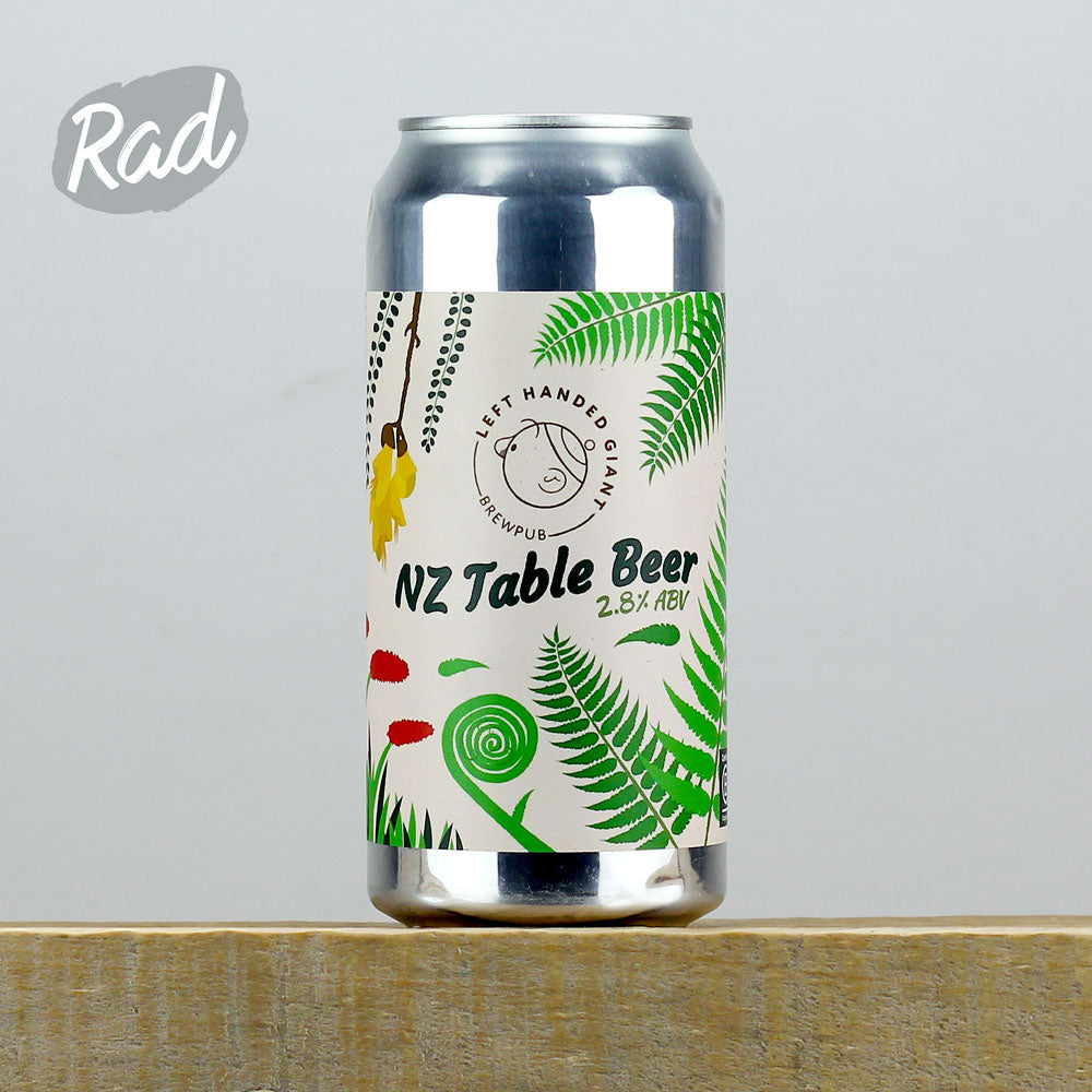 Left Handed Giant NZ Table Beer
