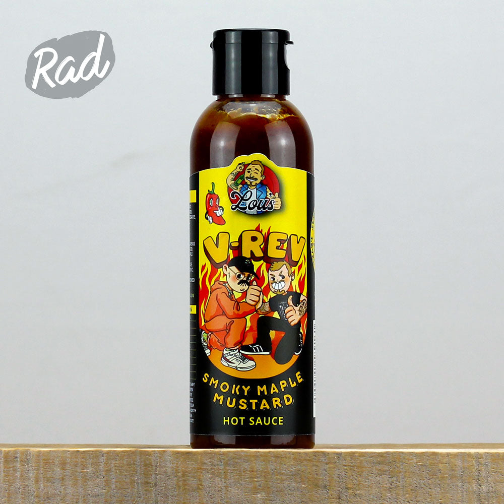 Lou's Brews x V-Rev: Smoky Maple Mustard Hotsauce