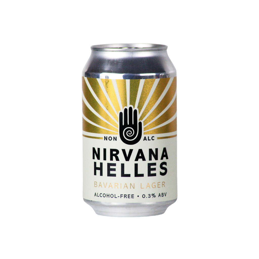 Nirvana Bavarian Helles Lager 330ml Can