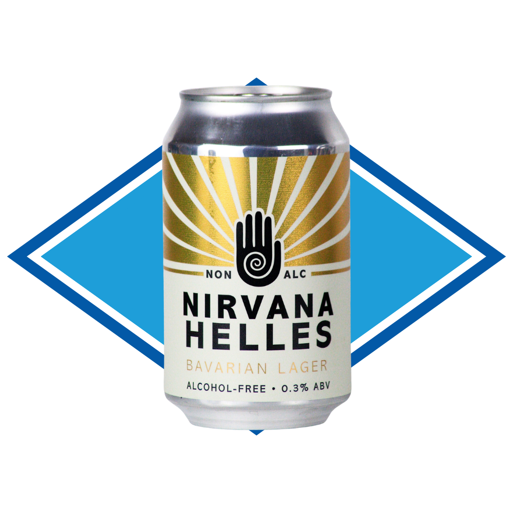 Nirvana Bavarian Helles Lager 330ml Can