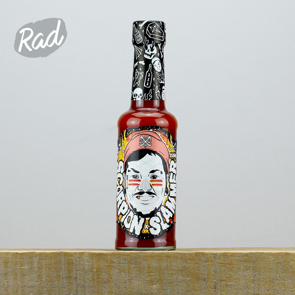 Tubby Tom's Scorpion Slammer - Ultra Hot Trinidad Scorpion Chilli Sauce