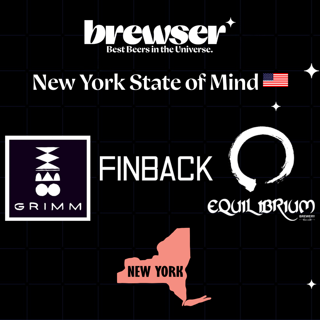 Promotional graphic for 'New York State of Mind' featuring logos and branding elements.
