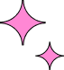 Stars shining in pink