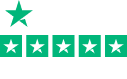 Trustpilot review rating and stars